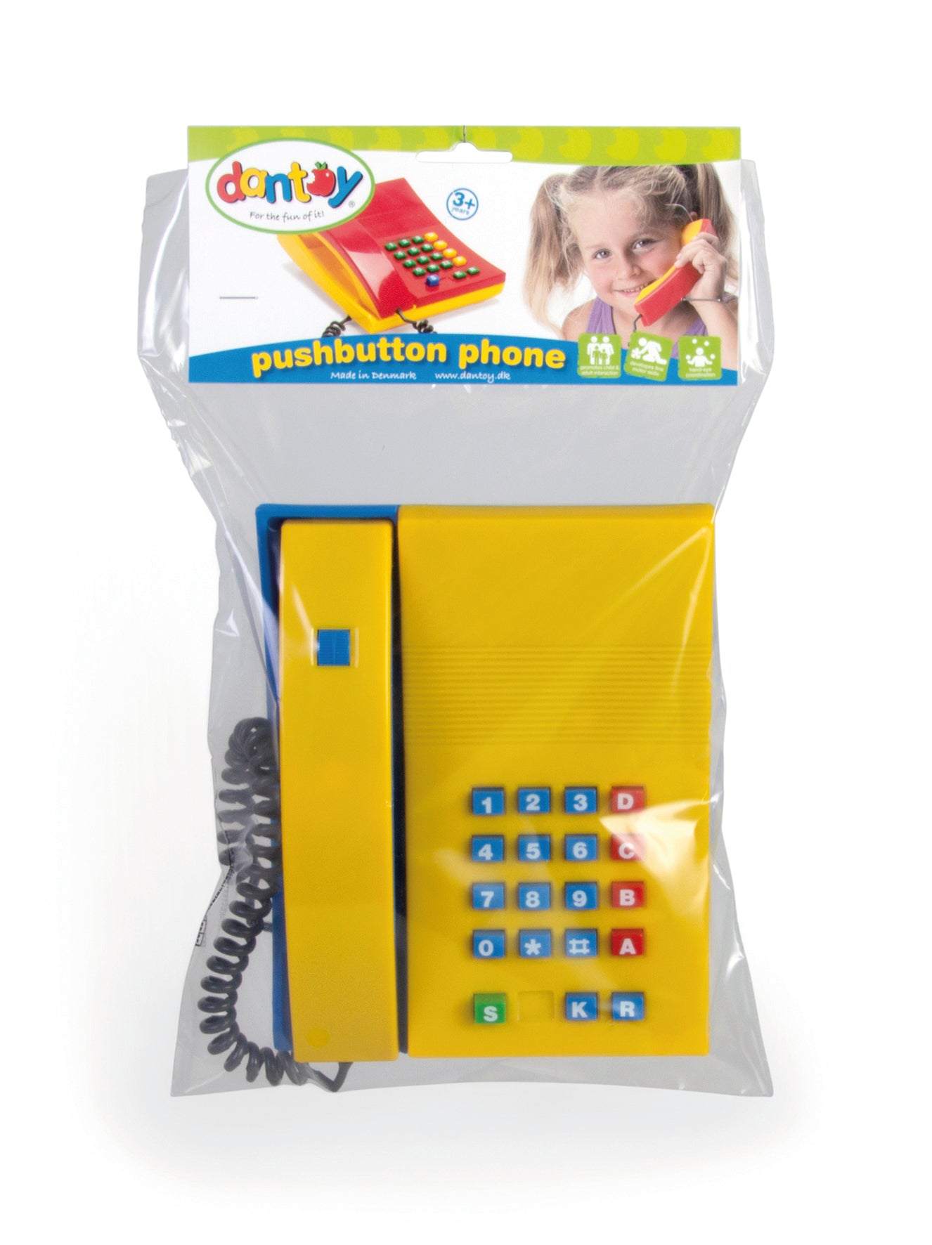 Pushbutton Phone In Bag / Teléfono con botones / teléfono clásico