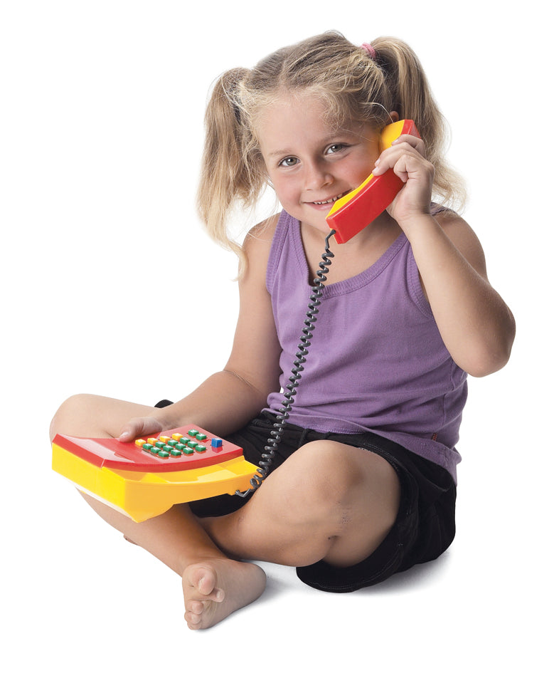 Pushbutton Phone In Bag / Teléfono con botones / teléfono clásico