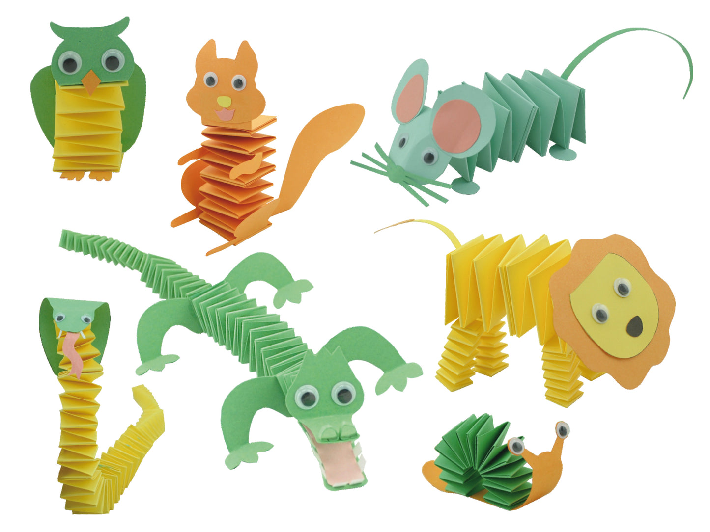 FUNNY ANIMALS ORIGAMI / ANIMALES DE ORIGAMI