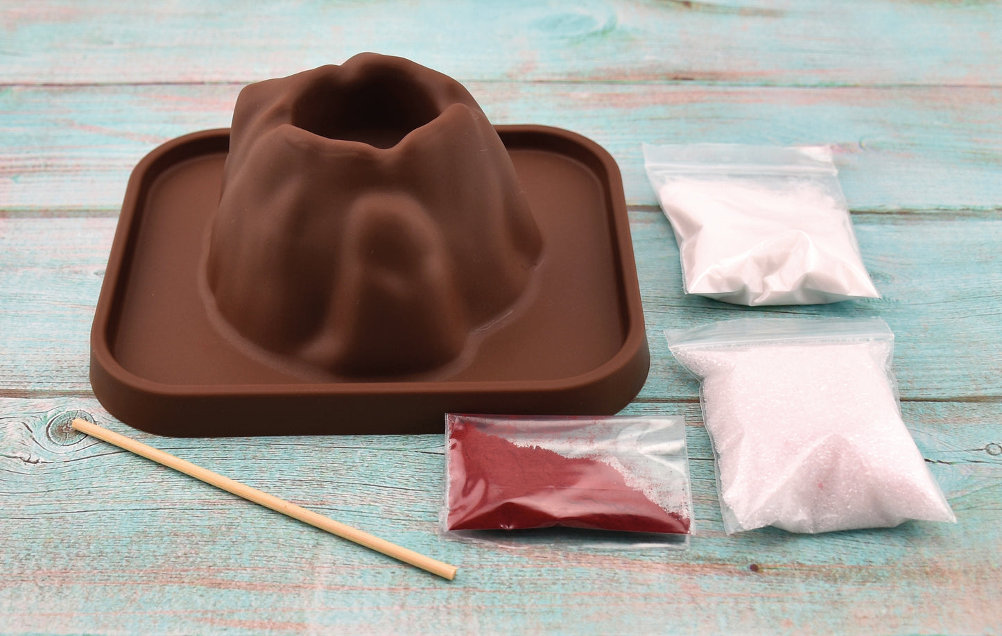 Create Your Own Volcano Eruption / Crea tu propia erupción volcánica / volcan / lava / steam / stem / manualidades