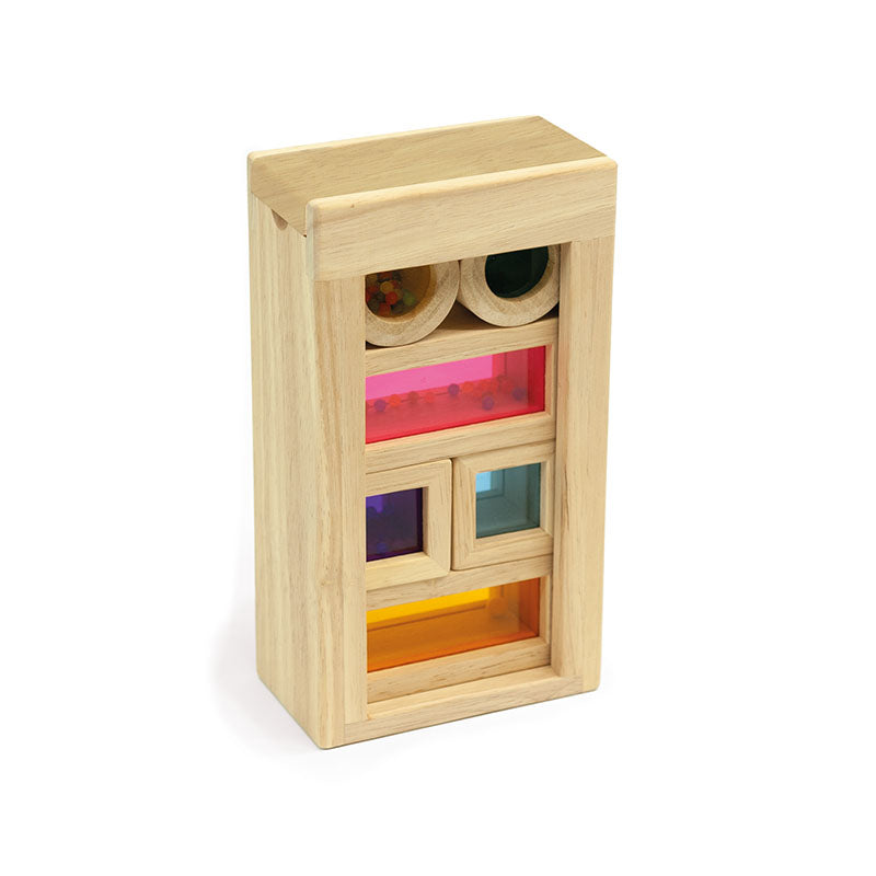 NEW RAINBOW SOUND BLOCKS / Formas Geométricas Translúcidas con Sonidos