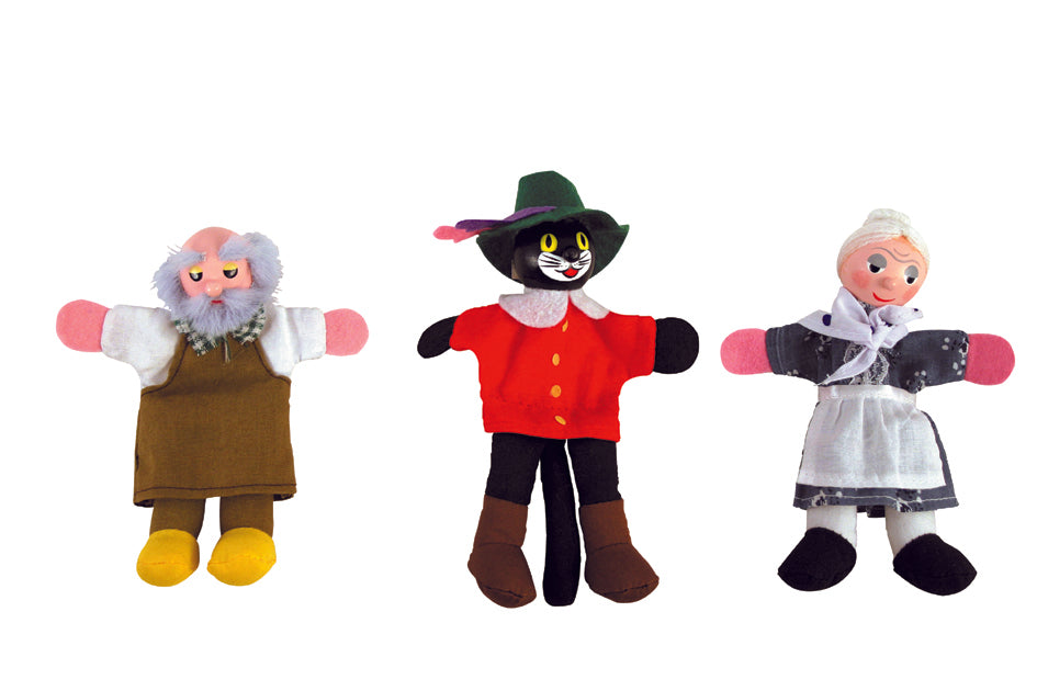FINGER PUPPETS - 12 characters / blancanieves caperucita / marionetas de dedo cuentos / títeres / teatro