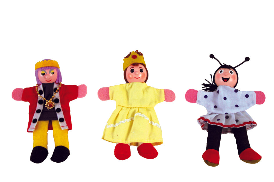 FINGER PUPPETS - 12 characters / blancanieves caperucita / marionetas de dedo cuentos / títeres / teatro