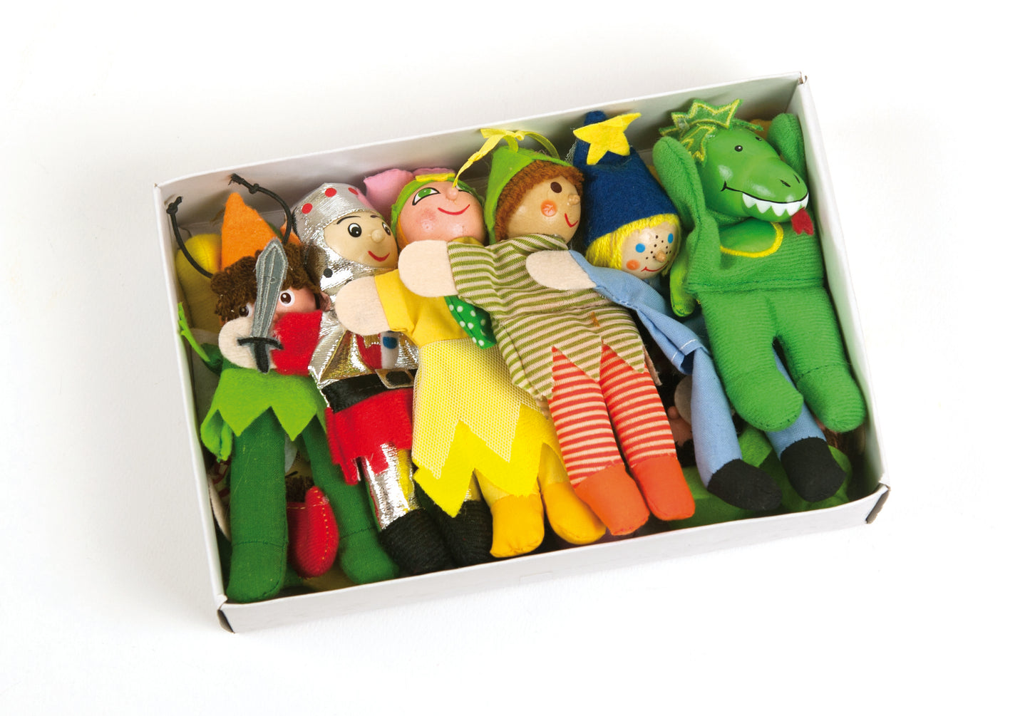 Finger Puppets - 12 Characters / 3 cerditos /Títeres de dedo - 12 personajes / marionetas cuentos / teatro