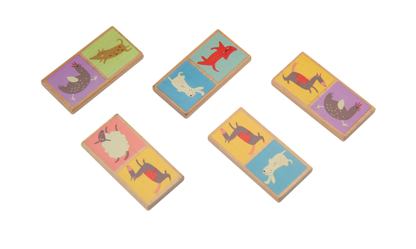 DOMINÓ ECO ANIMALES / ECO DOMINO ANIMALS