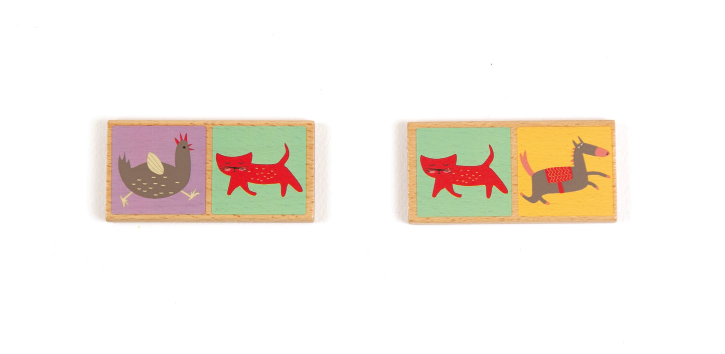 DOMINÓ ECO ANIMALES / ECO DOMINO ANIMALS