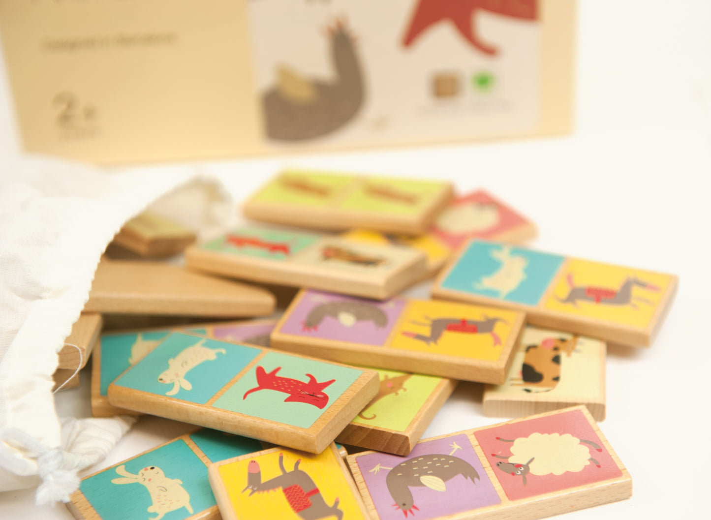 DOMINÓ ECO ANIMALES / ECO DOMINO ANIMALS