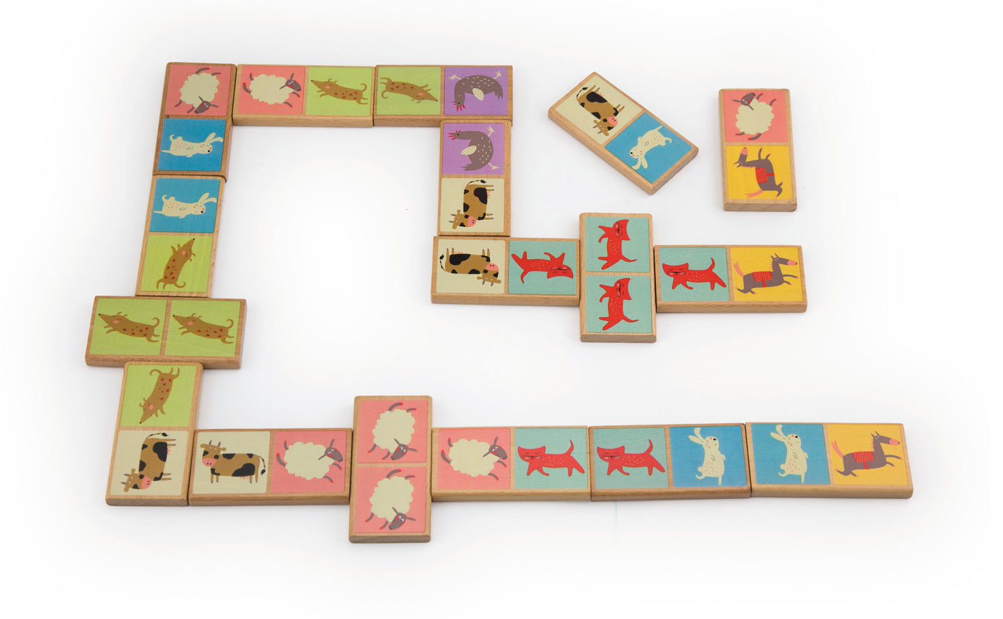DOMINÓ ECO ANIMALES / ECO DOMINO ANIMALS