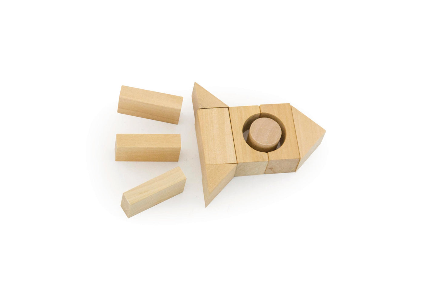 BLOQUES DE MADERA 50 PCS / 50 NATURAL BLOCKS / juego de construcción