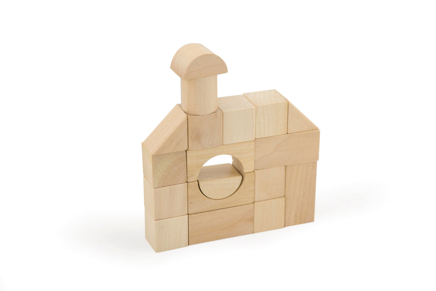 BLOQUES DE MADERA 50 PCS / 50 NATURAL BLOCKS / juego de construcción