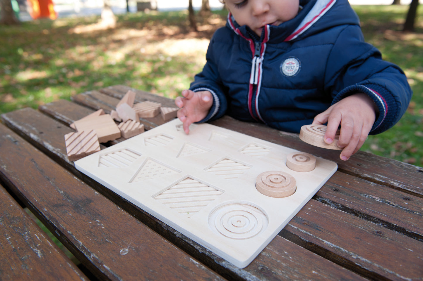 Geo Sensory Shapes / Formas geometricas sensoriales / encaje sensorial /