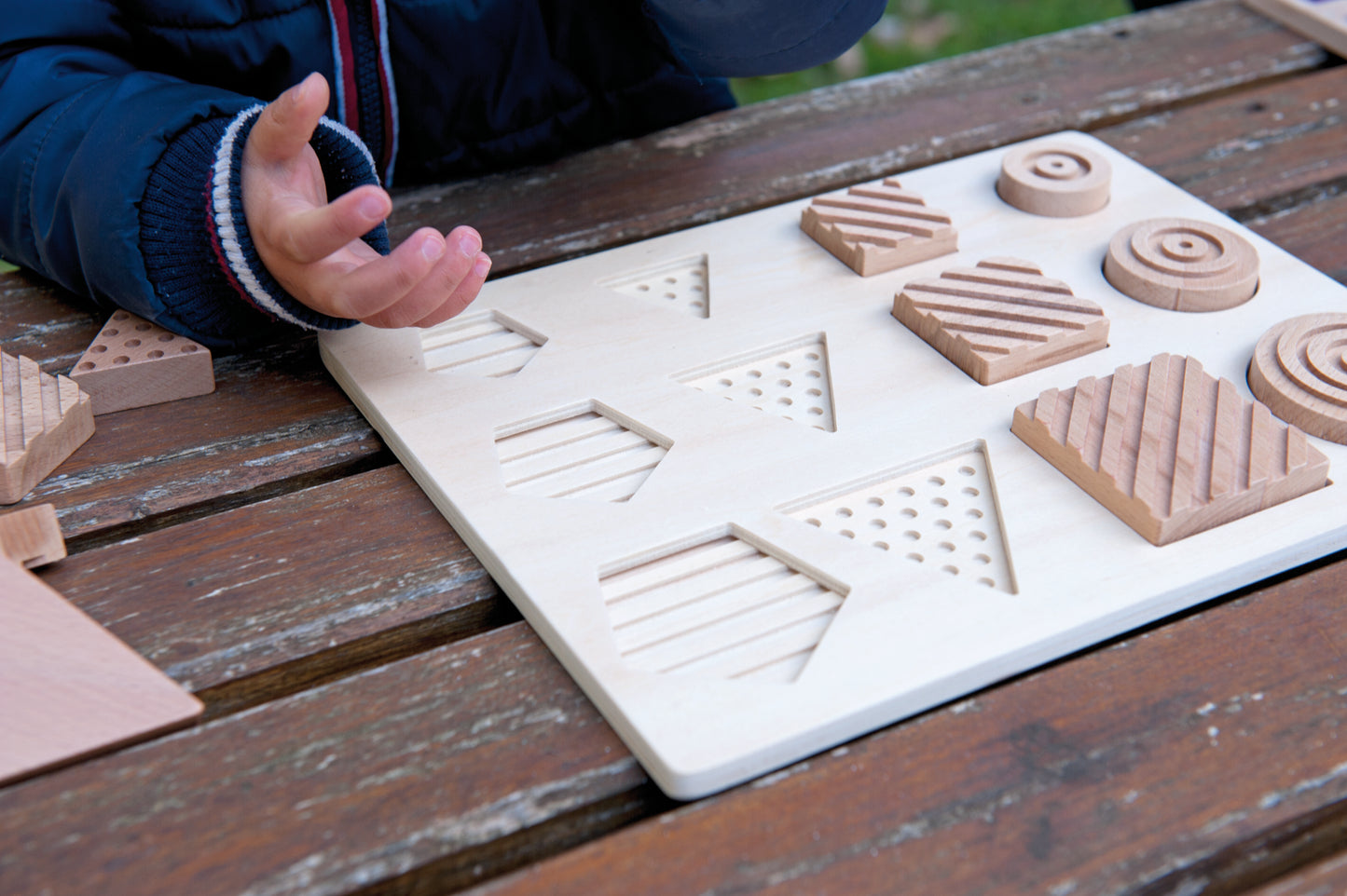 Geo Sensory Shapes / Formas geometricas sensoriales / encaje sensorial /