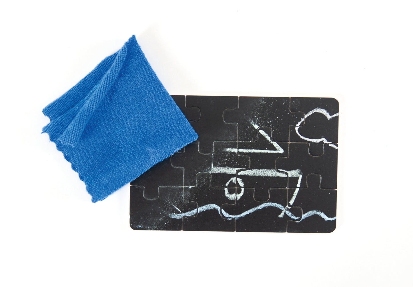 4 Puzzles - Blackboard Diorama / 4 Puzzles - Pizarra Diorama / creativos