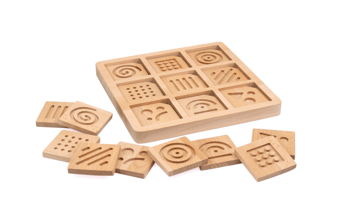 Memo Sensory Puzzle / Memo Puzzle sensorial / juego memory / memoria / emparejar / grabados sensoriales / inclusivo