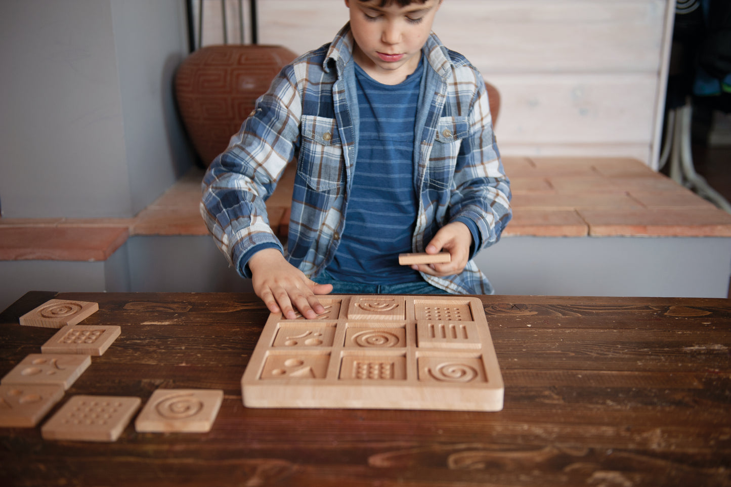 Memo Sensory Puzzle / Memo Puzzle sensorial / juego memory / memoria / emparejar / grabados sensoriales / inclusivo