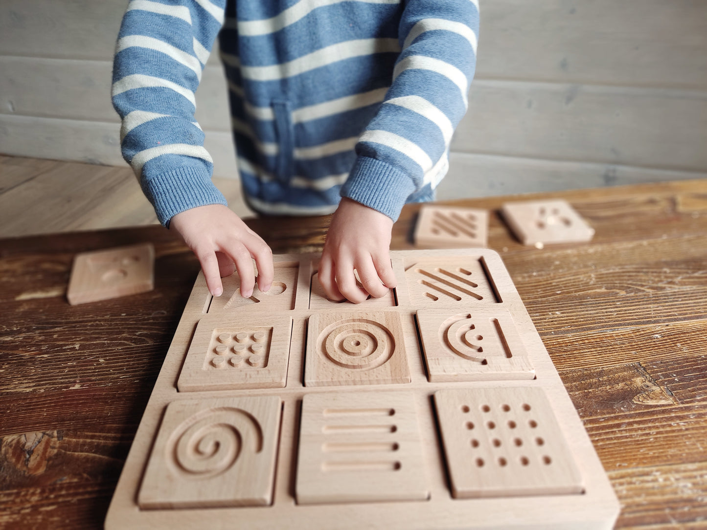 Memo Sensory Puzzle / Memo Puzzle sensorial / juego memory / memoria / emparejar / grabados sensoriales / inclusivo