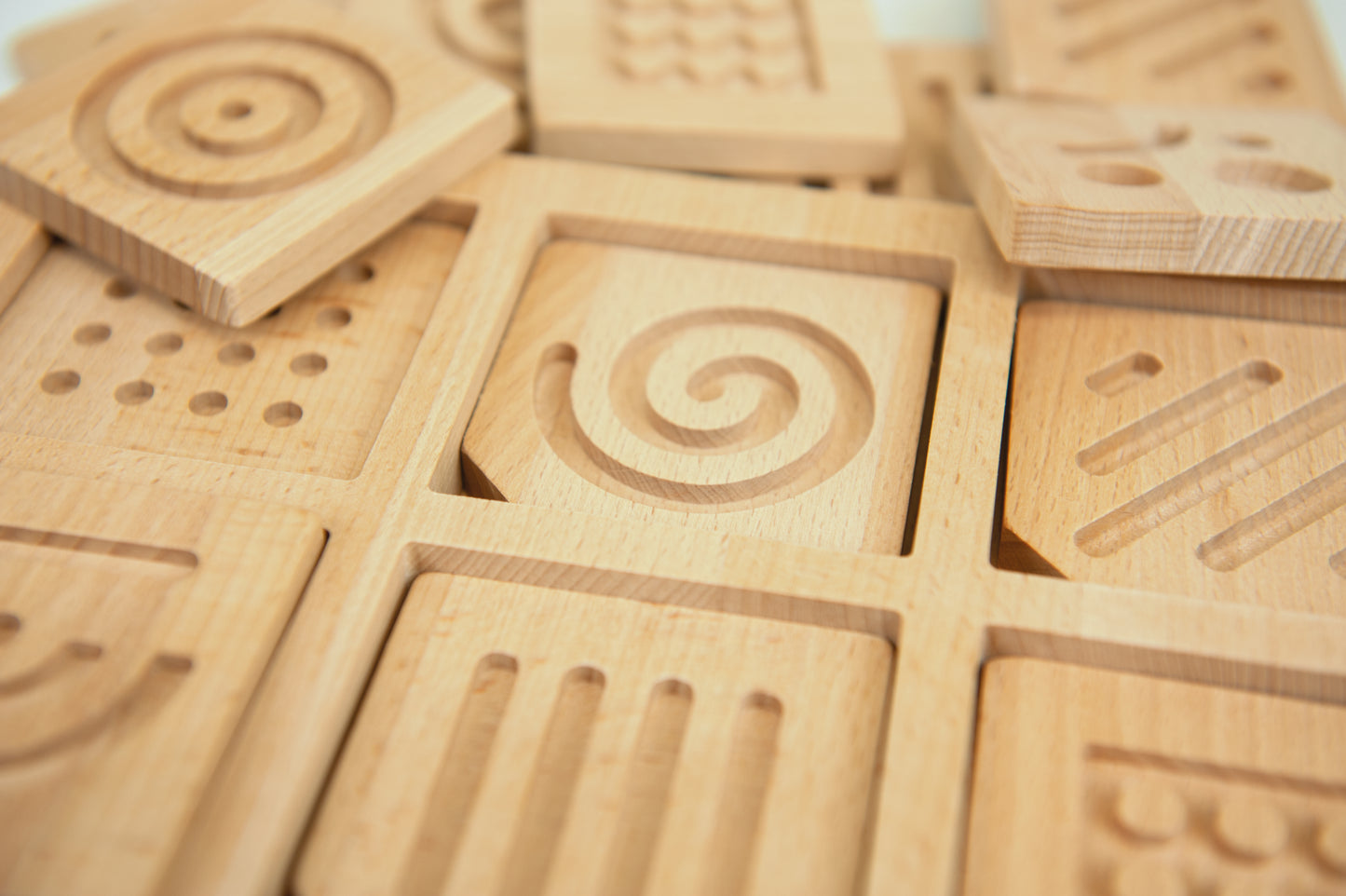 Memo Sensory Puzzle / Memo Puzzle sensorial / juego memory / memoria / emparejar / grabados sensoriales / inclusivo