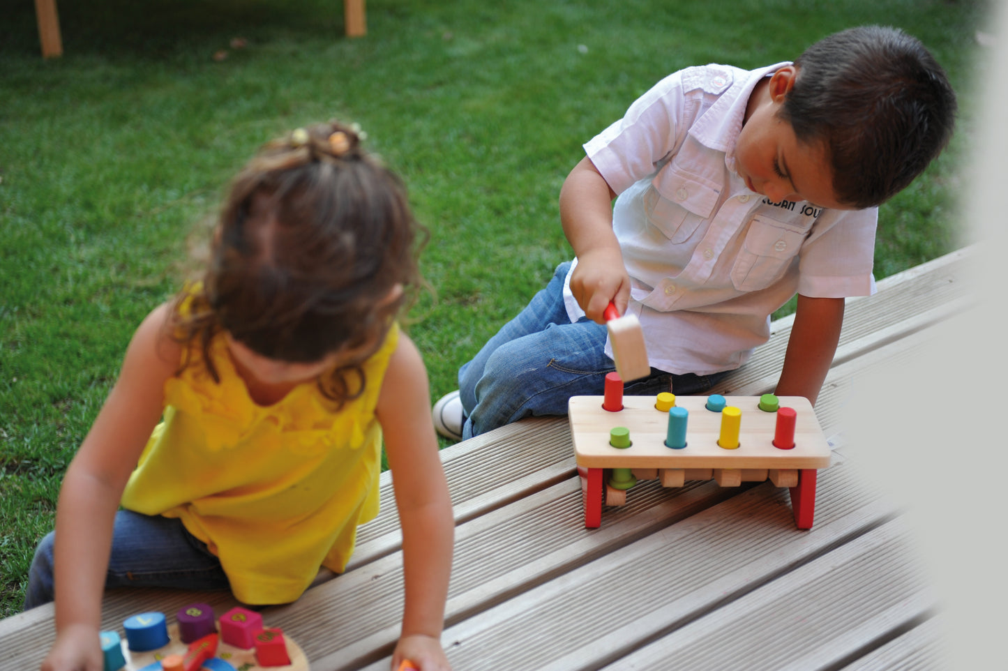 Bench Strike & Strike / Banco picar golpe a golpe / bebes / infantil