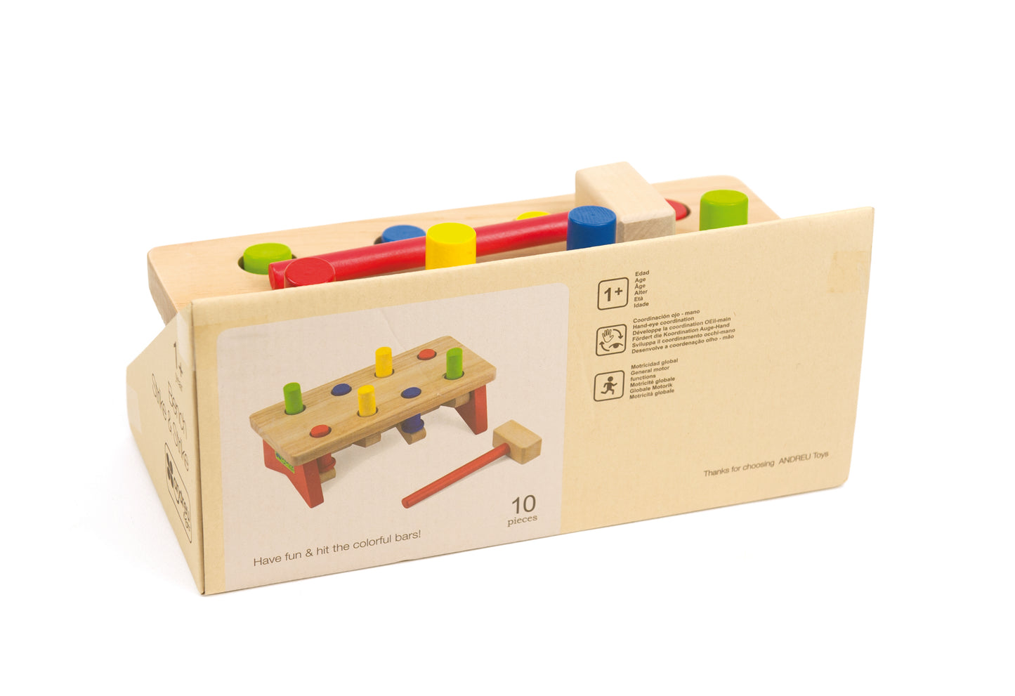 Bench Strike & Strike / Banco picar golpe a golpe / bebes / infantil