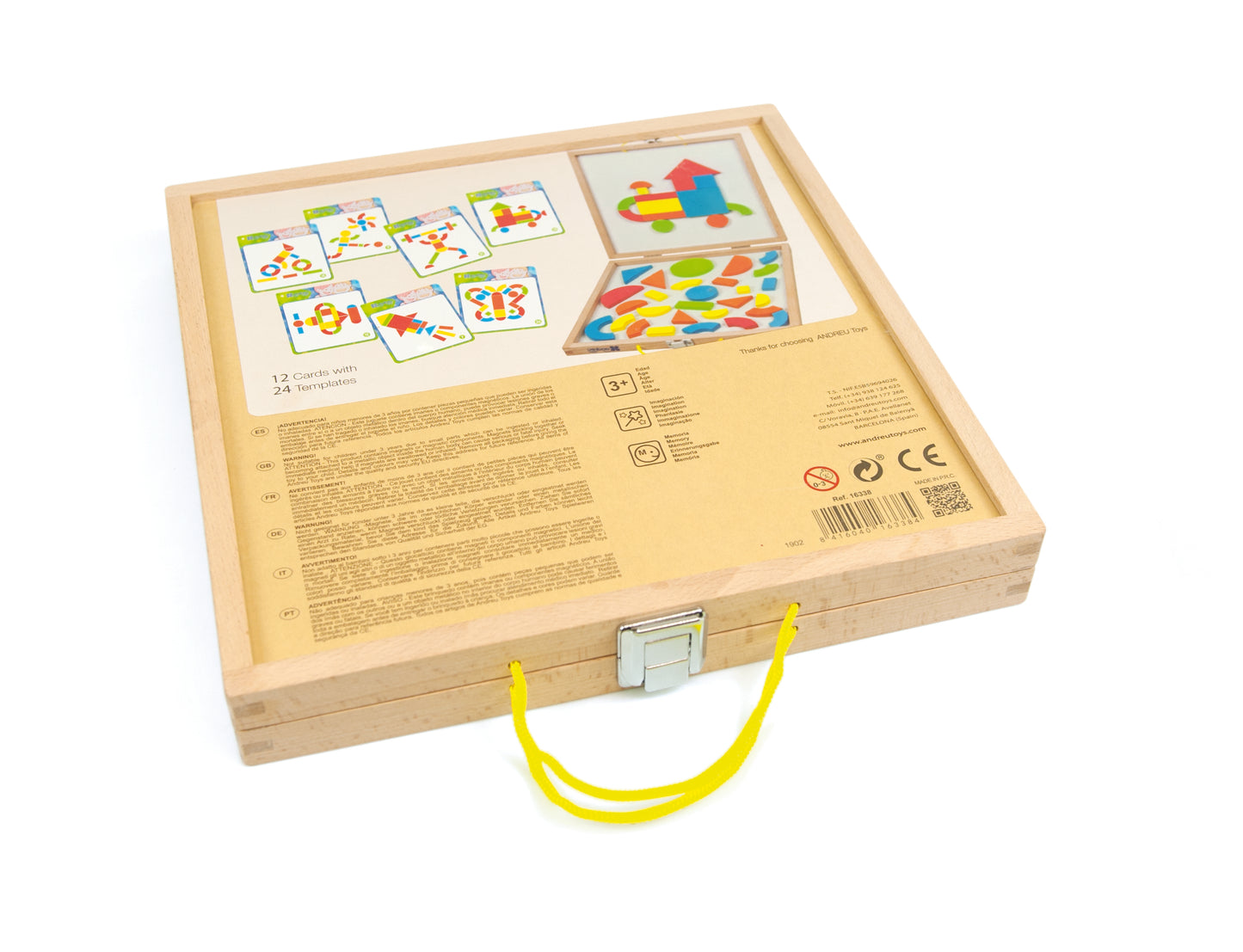 Magnetic Shapes Box / Caja con formas magneticas / juego magnético / imanes / figuras magnéticas