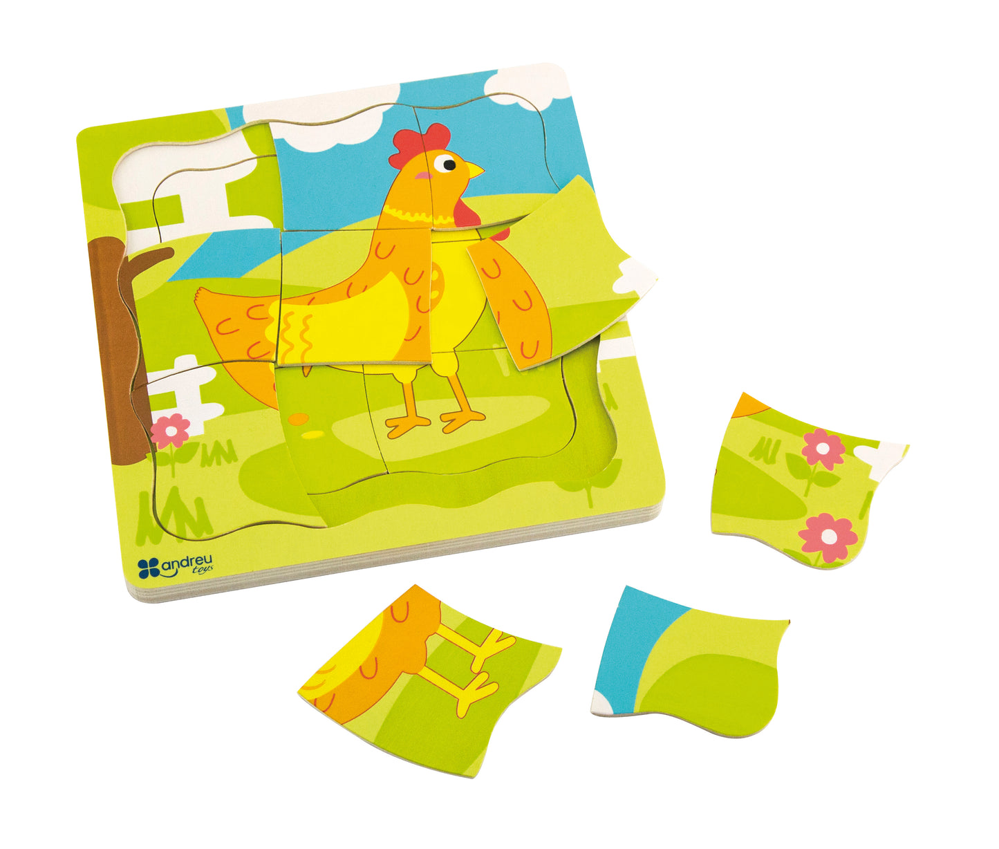 Puzzle Egg - Hen / Puzzle huevo - Gallina / evolución / encajes
