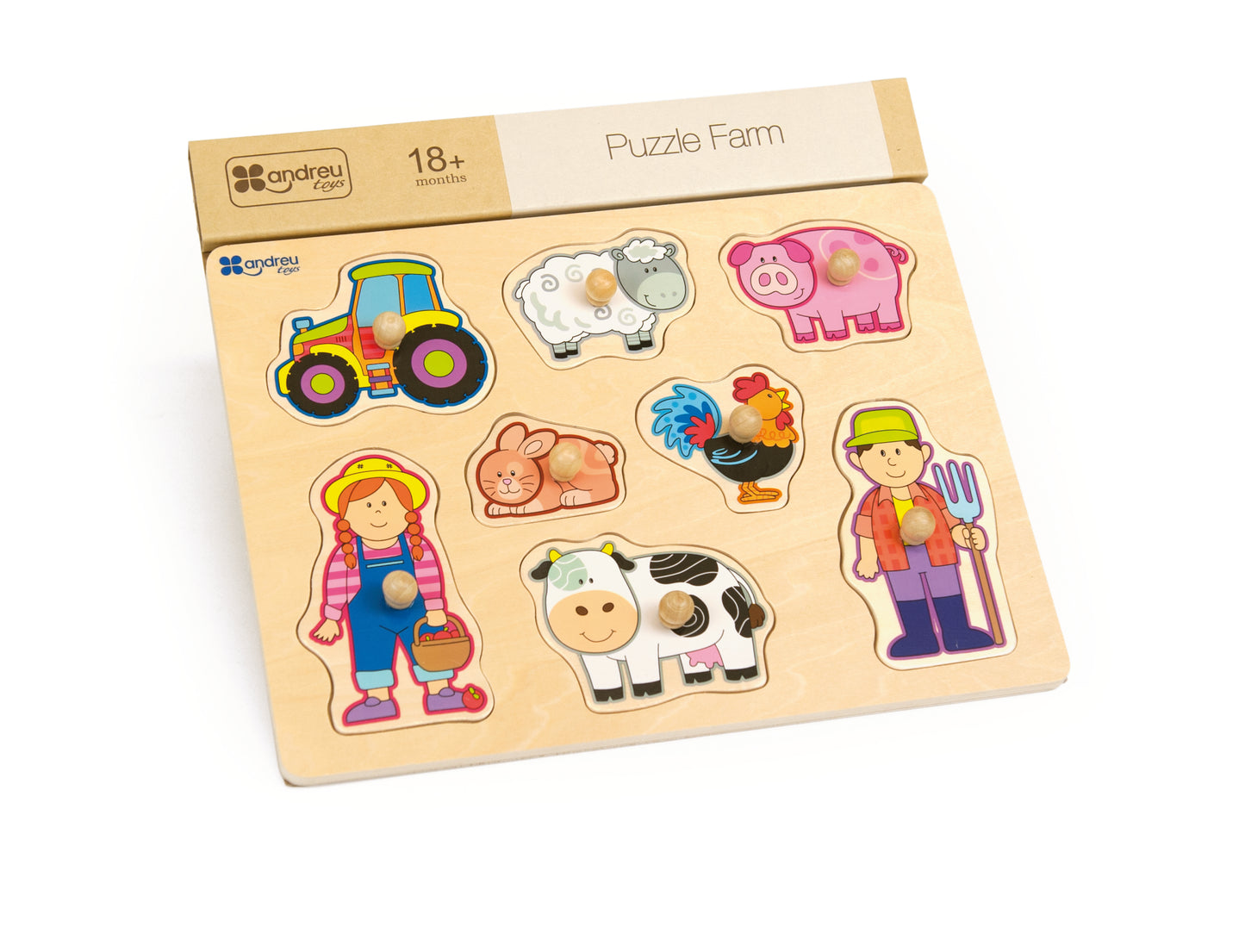 PUZZLE FARM / PUZZLE DE LA GRANJA / encajes