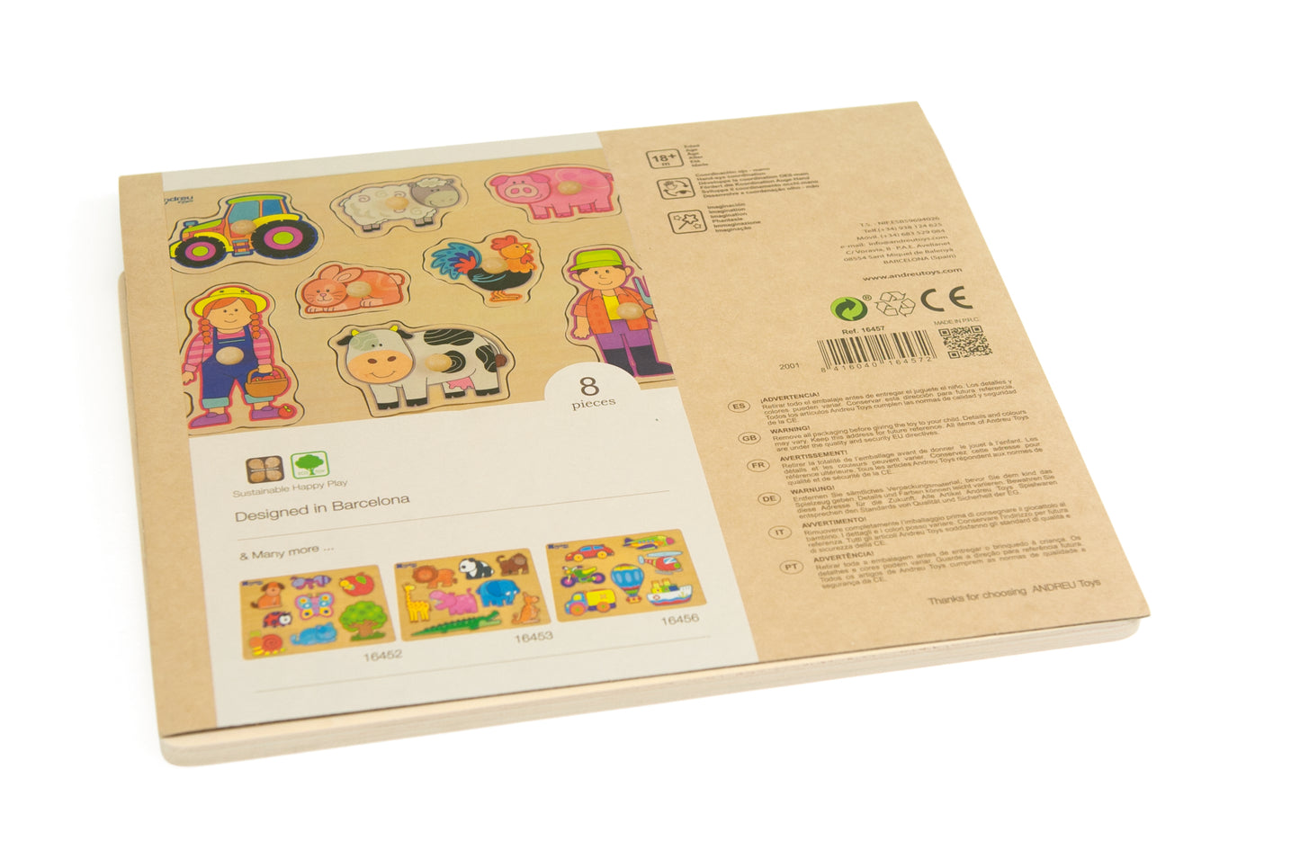 PUZZLE FARM / PUZZLE DE LA GRANJA / encajes