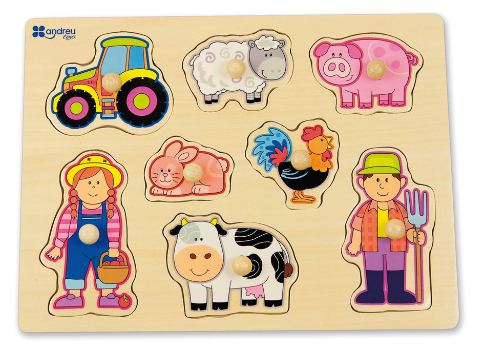 PUZZLE FARM / PUZZLE DE LA GRANJA / encajes