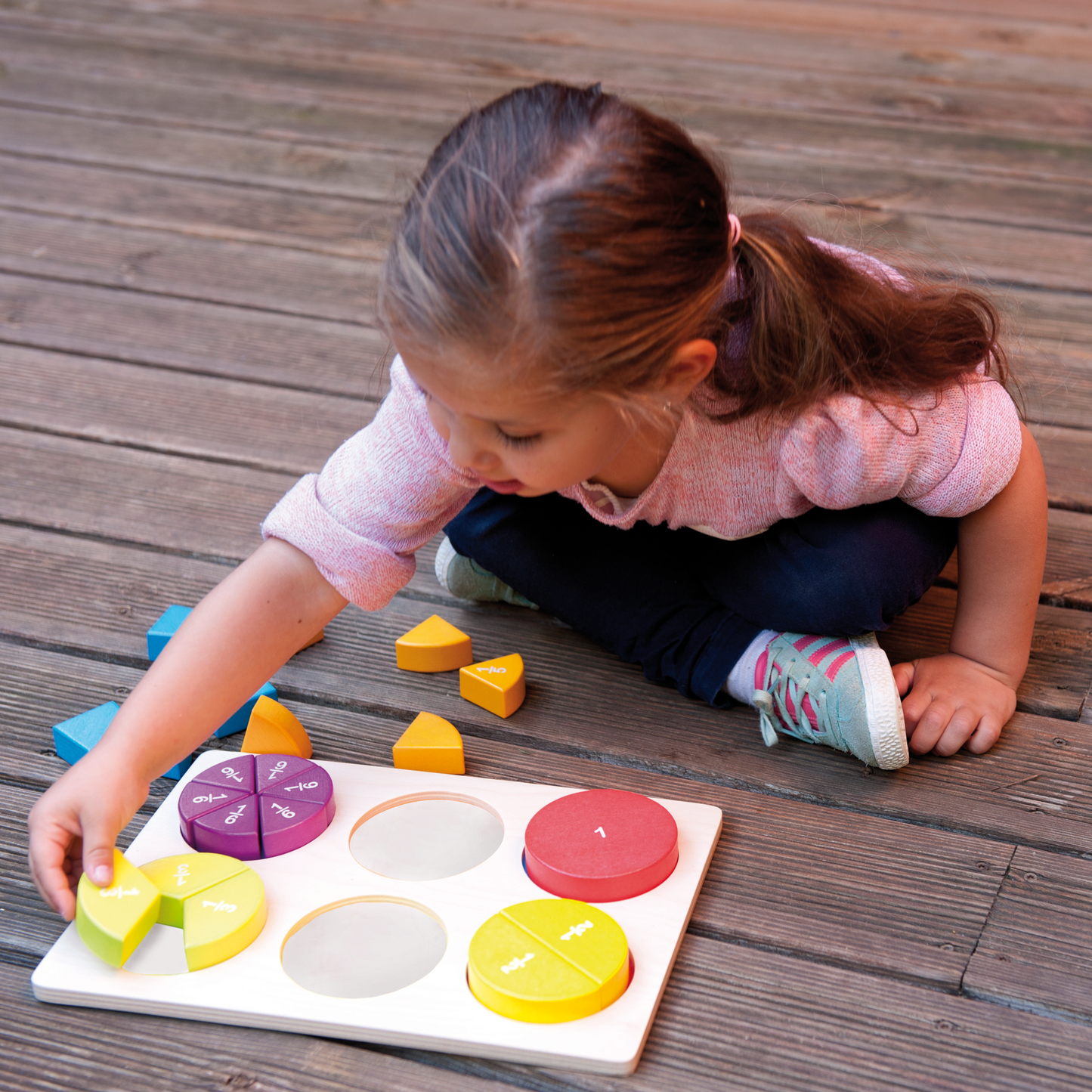 Fraction Learning Puzzle / Puzzle del Aprendizaje de las fracciones