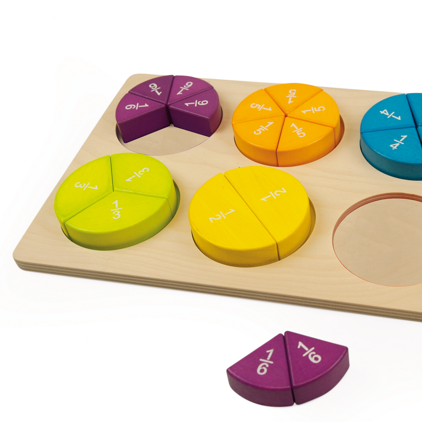Fraction Learning Puzzle / Puzzle del Aprendizaje de las fracciones