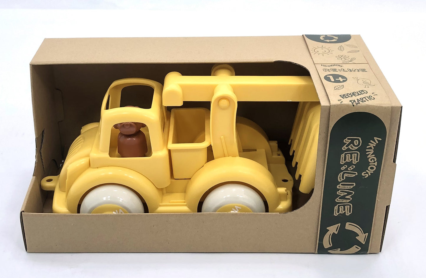 JUMBO DIGGER TRUCK -RCS / CAMIÓN EXCAVADORA JUMBO / vehiculos / coches / plastico reciclado 100%