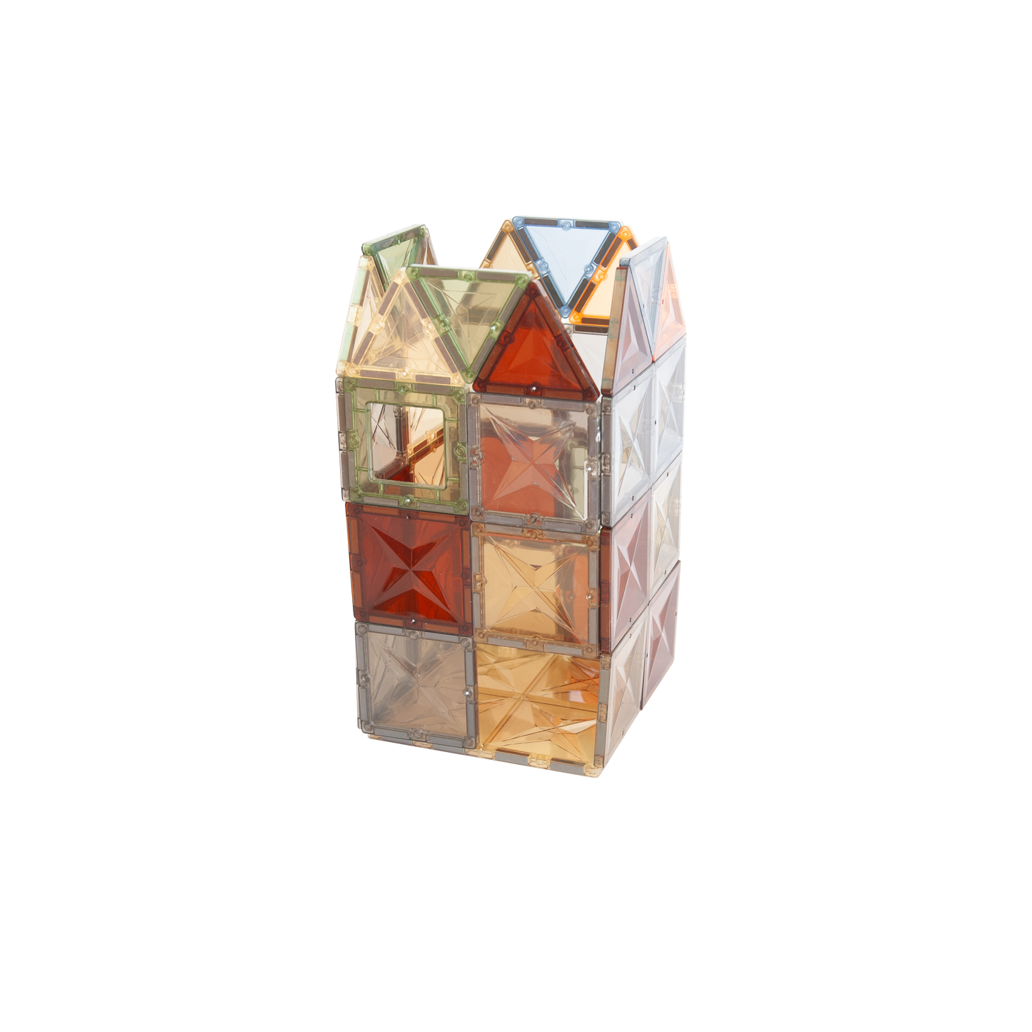 3D NATURAL MAGNETIC TILES / Baldosas magnéticas naturales 3D / Piezas magnéticas / Juego de construcción magnético