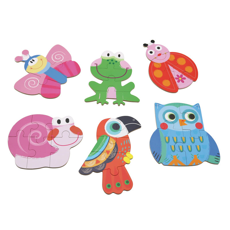 My First Puzzle 6 In A Box Animal / Puzzle Animales