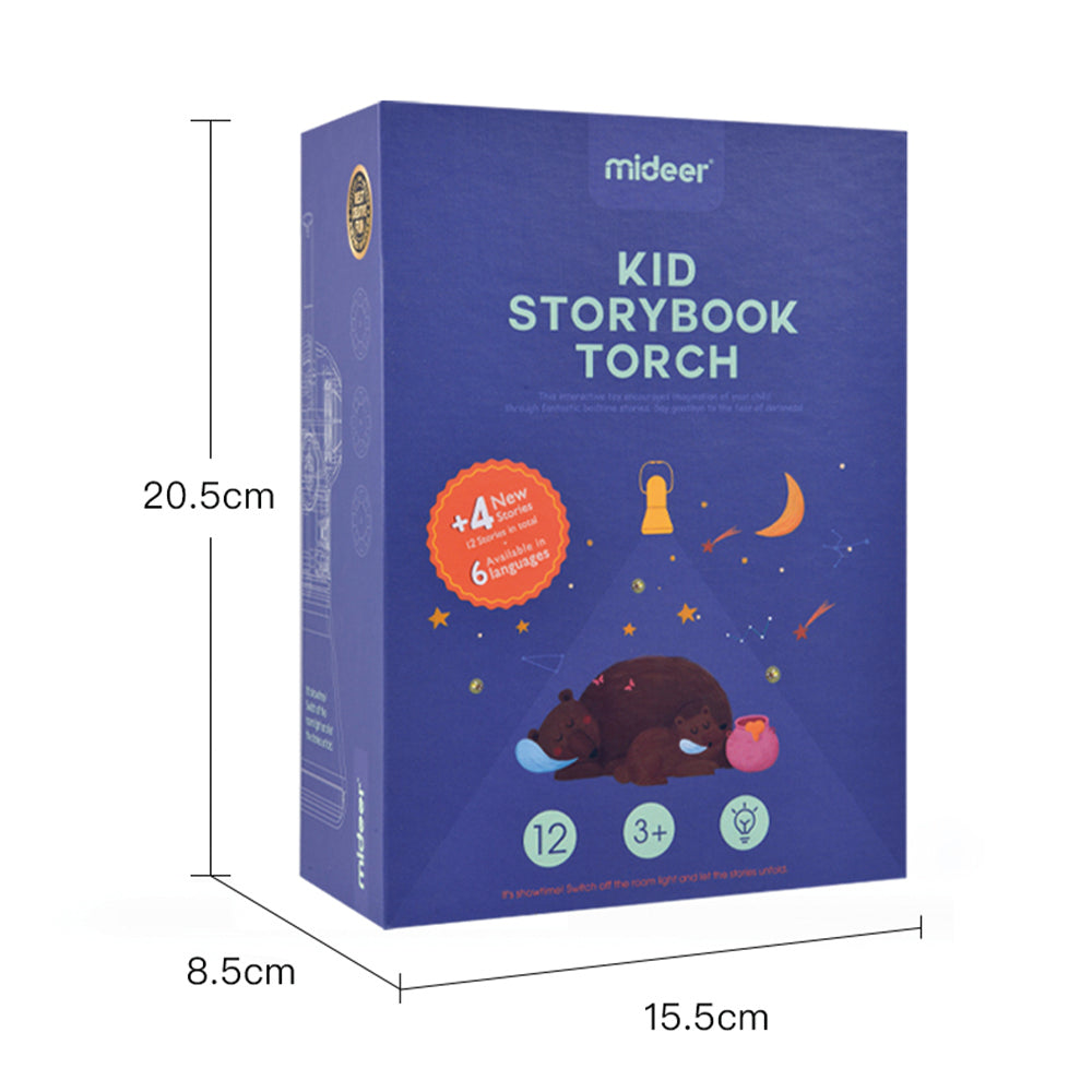Kids Storybook Torch With 12 Stories / Linterna proyectora de cuentos y noche estrellada