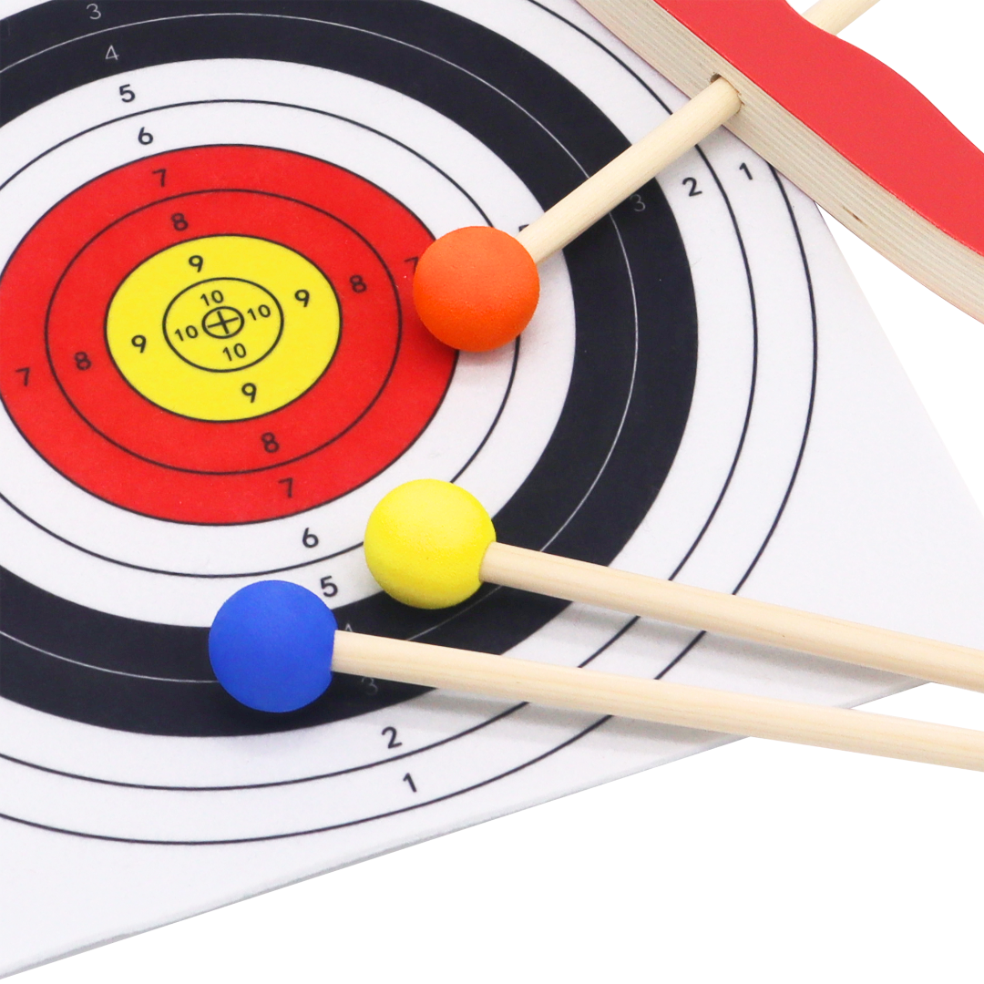 BOW & ARROWS / Arco y flechas / Arco de madera / Juego de precisión y puntería