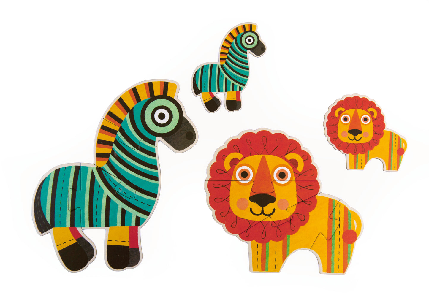 My First Puzzle - Animal / Puzzle Progresivo Animales selva