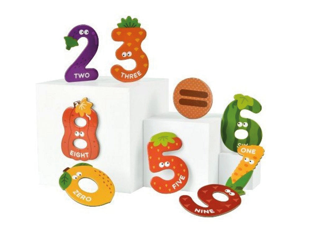 Number Magnets / Números magnéticos / imanes