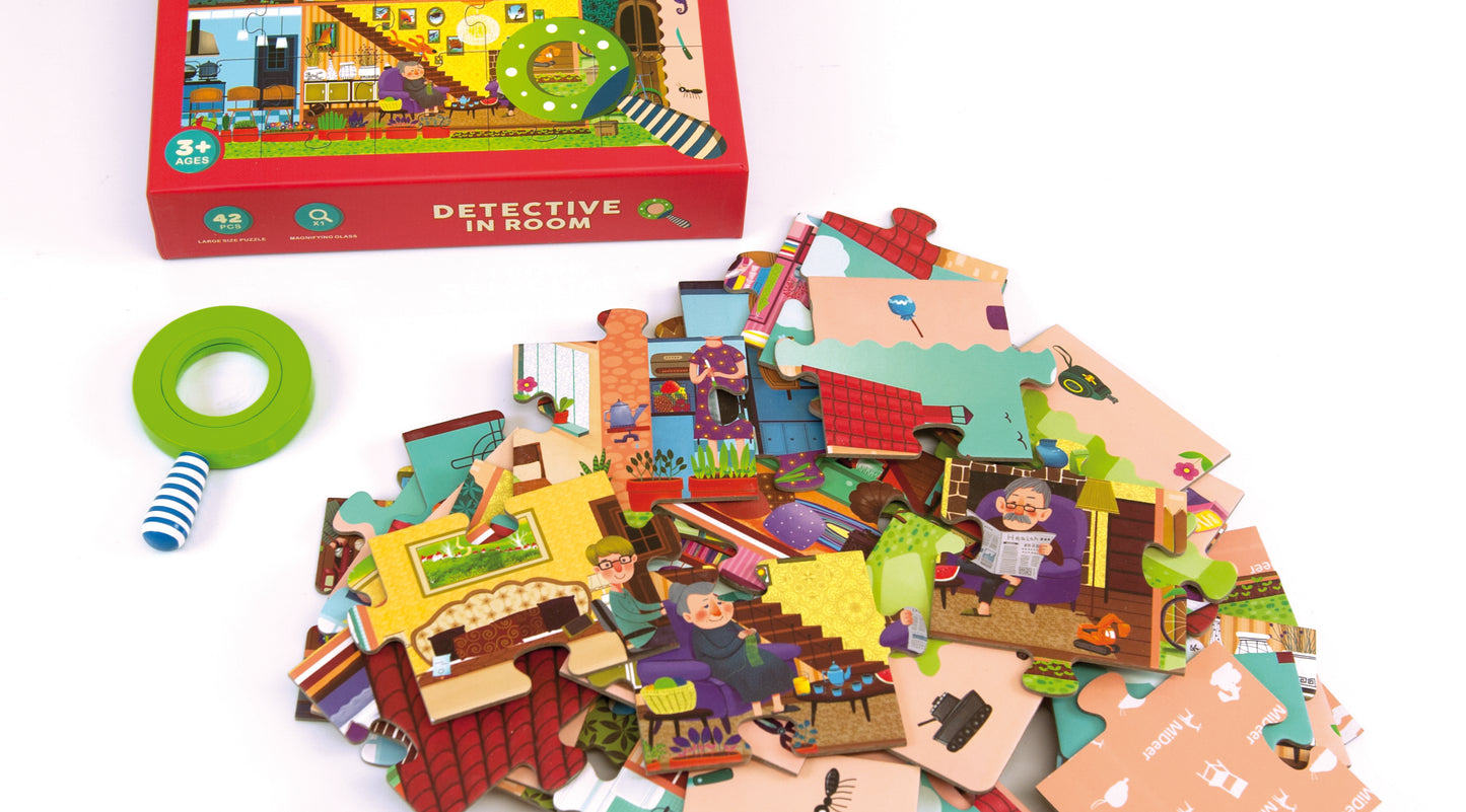 Detective In Room / Puzzle de Detective