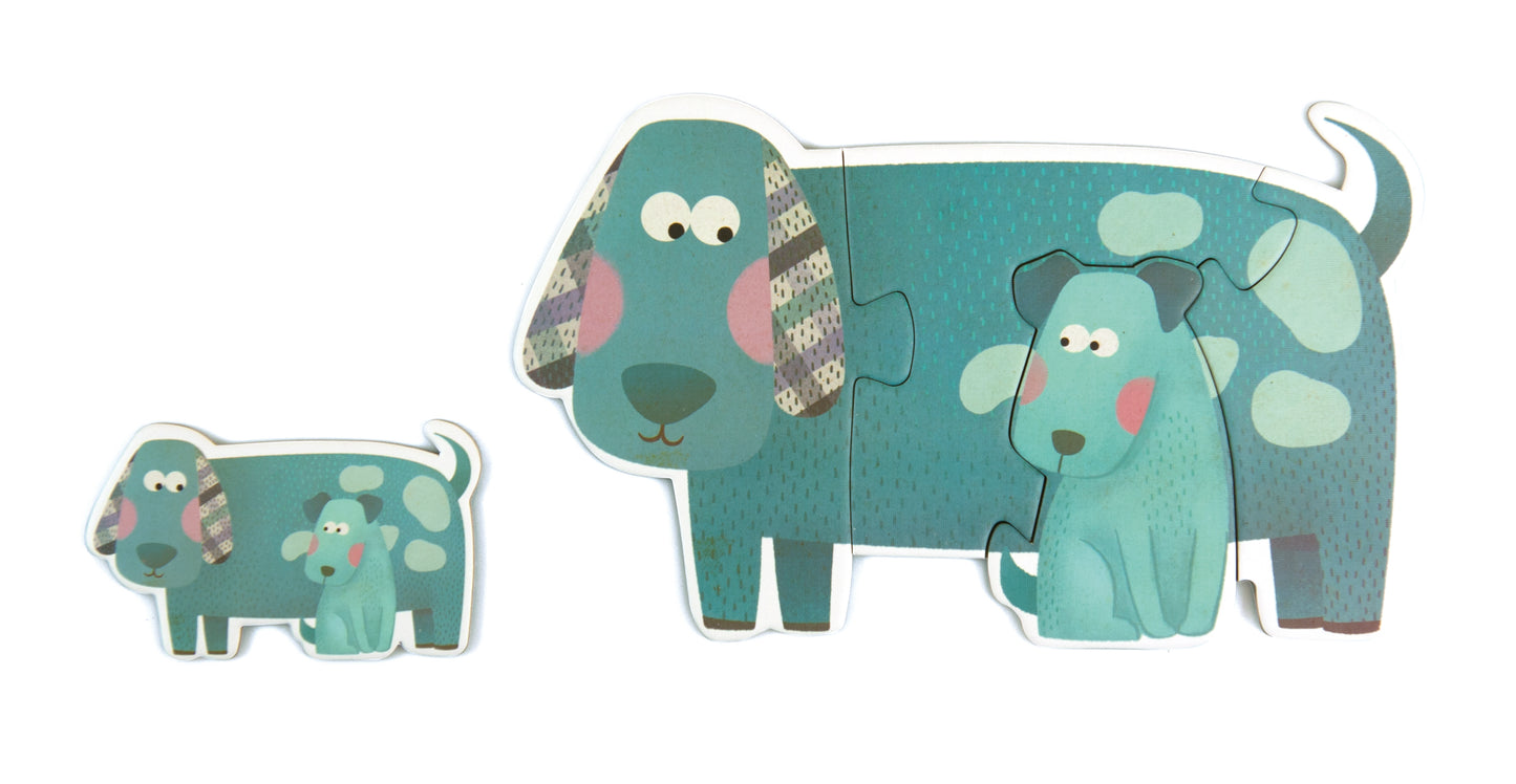 Mom & Baby Puzzle / Puzzle Animales Madre y Bebé