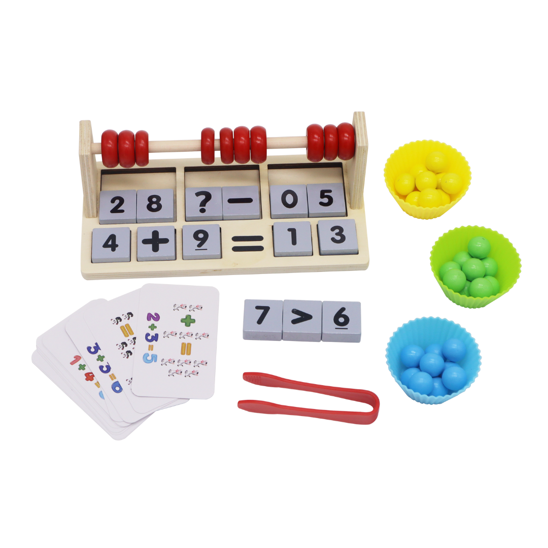 ARITHMETIC GAME / Juego de cálculo / Ábaco educativo / Juego de lógica
