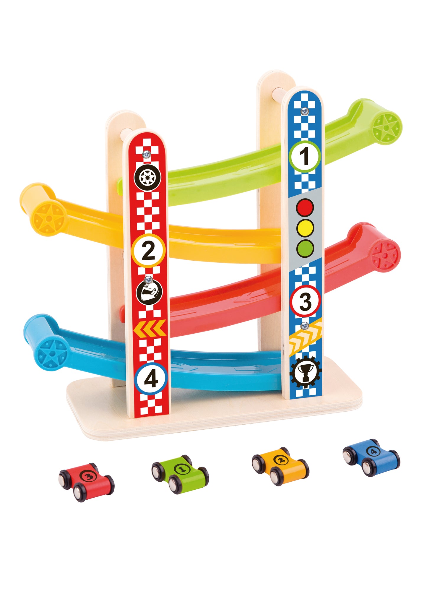 Sliding Tower - Small / Circuito racing con 4 coches.