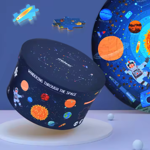 Wandering Through The Space Puzzle / Puzzle Un Paseo por el Espacio