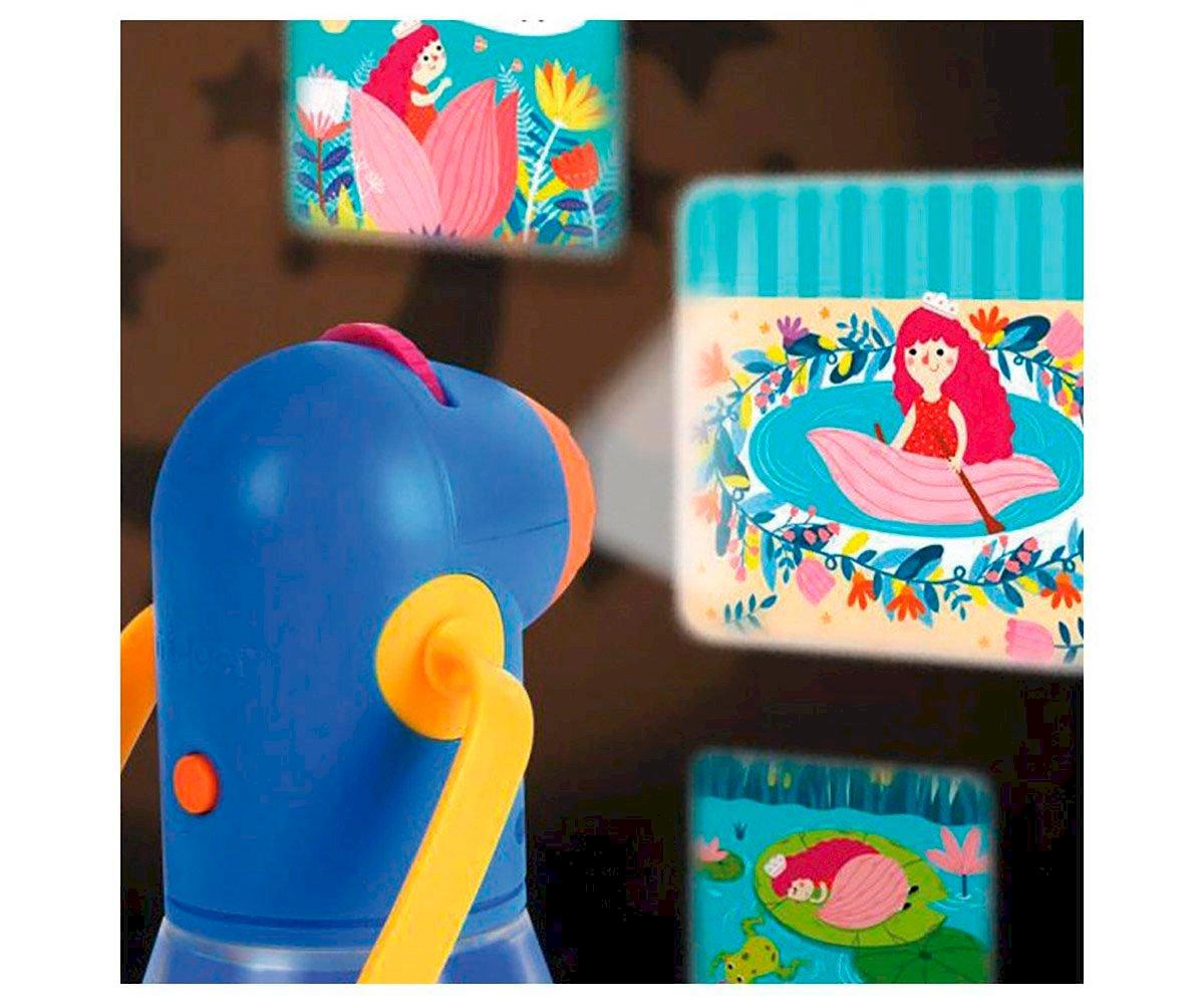 Kids Storybook Torch With 12 Stories / Linterna proyectora de cuentos y noche estrellada