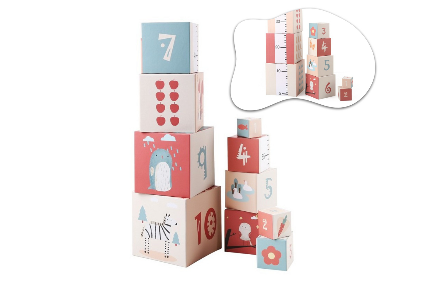 CAJA DE APRENDIZAJE 12-24 meses / cajas sensoriales / kit regalo / cajas por edades