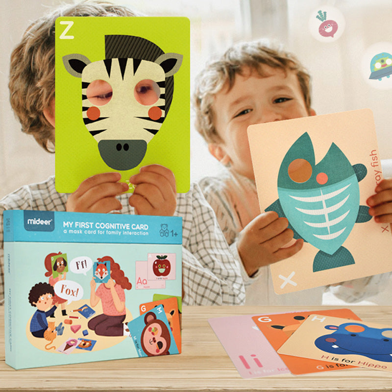 My First Cognitive Card / Juego de cartas cognitivas imita a ser, con animales