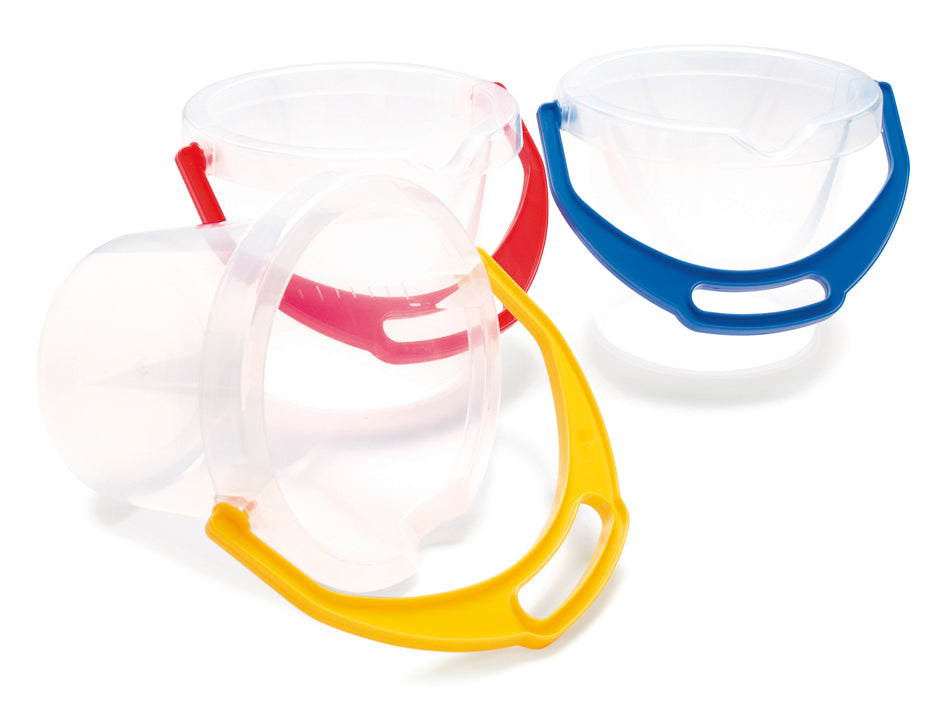 SEMI TRANSPARENT BUCKET / CUBO SEMITRANSPARENTE / arena y playa / arenero