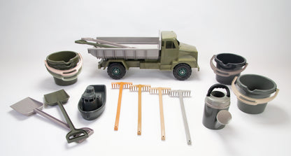 BUCKET - RECYCLING / CUBO RECICLADO / cubo de playa y arena / arenero