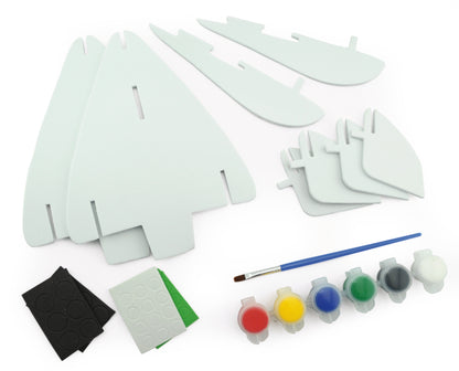 3D Foam Airplanes / Aviones de espuma 3D / manualidades