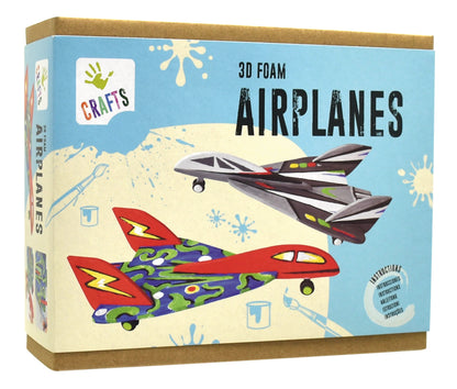 3D Foam Airplanes / Aviones de espuma 3D / manualidades