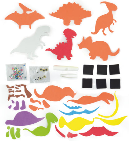 Eva Magnet Dinosaurs / Dinosaurios magneticos de goma eva